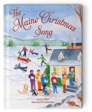 Maine Christmas Song children's book cover